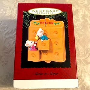 Hallmark Ornament Sister to Sister